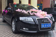 奥迪A6L婚礼花车